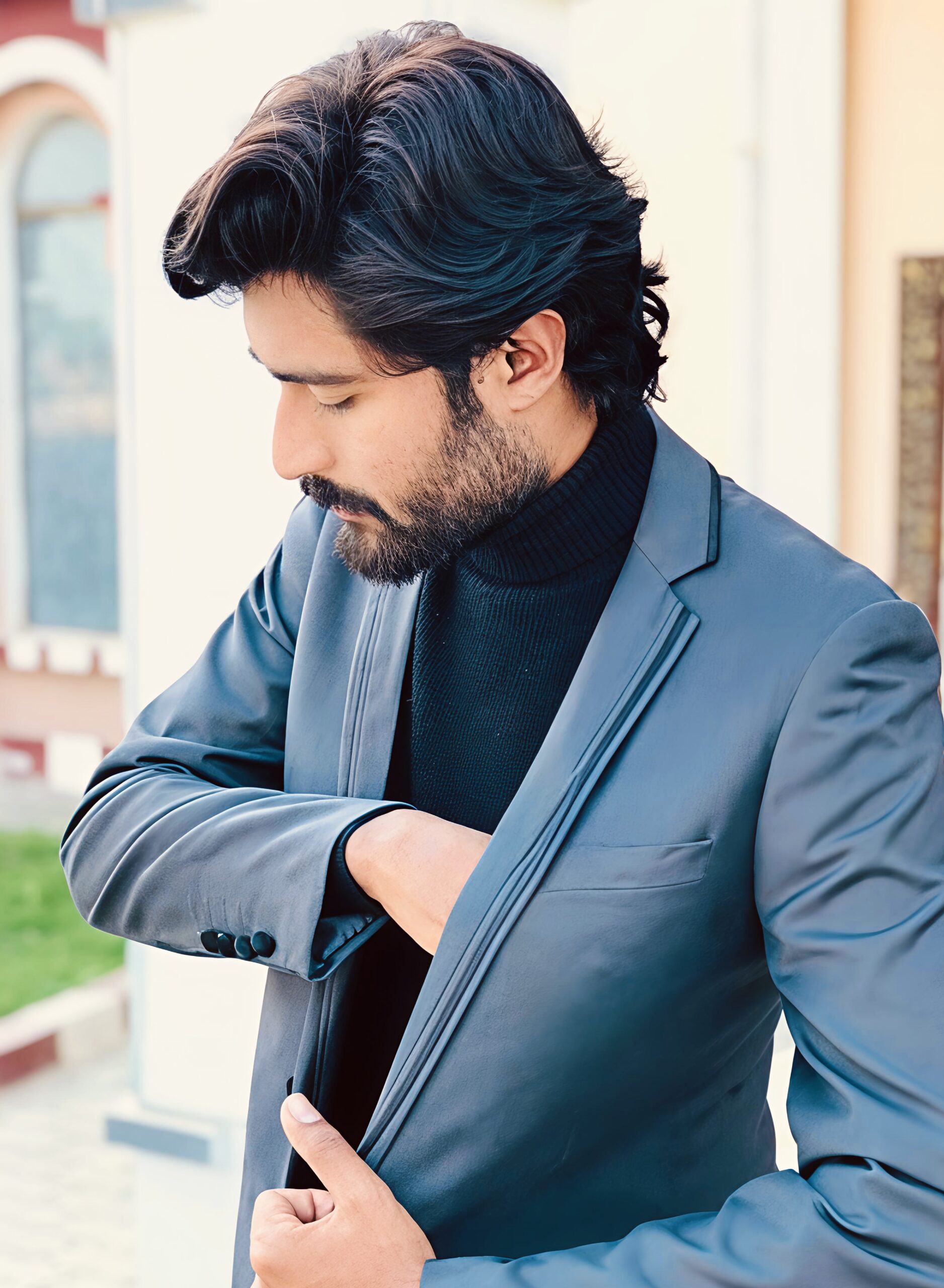 Wiki Khan Side portrait