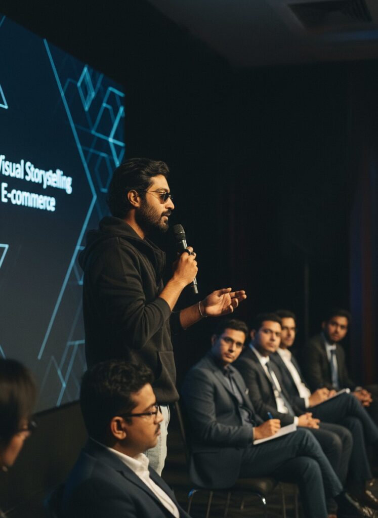 Wiki Khan in a seminar